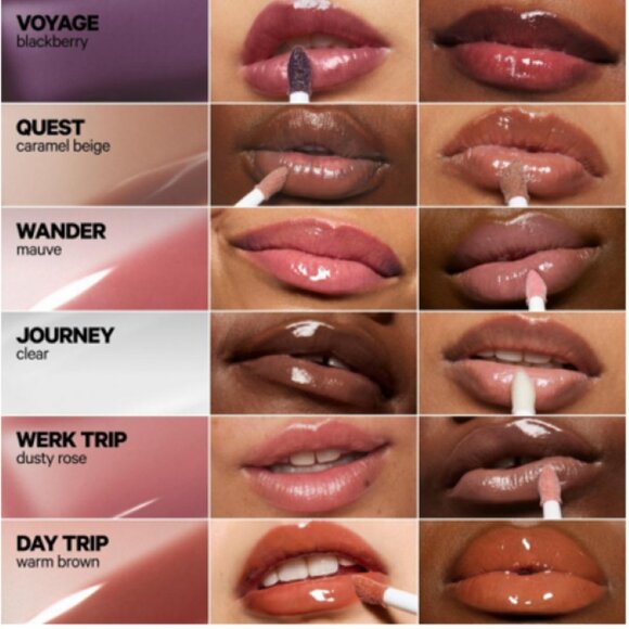 Milk Makeup Odyssey Lip Oil Gloss Creme ~ WERK TRIP (Dusty Rose) 6.5ml NIB - Picture 6 of 12